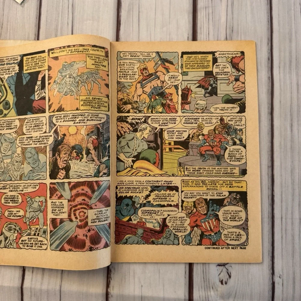 The Avengers #86 1971 4.0 VG 1st Appear Brain-Child/2nd Appear Squadron Supreme!